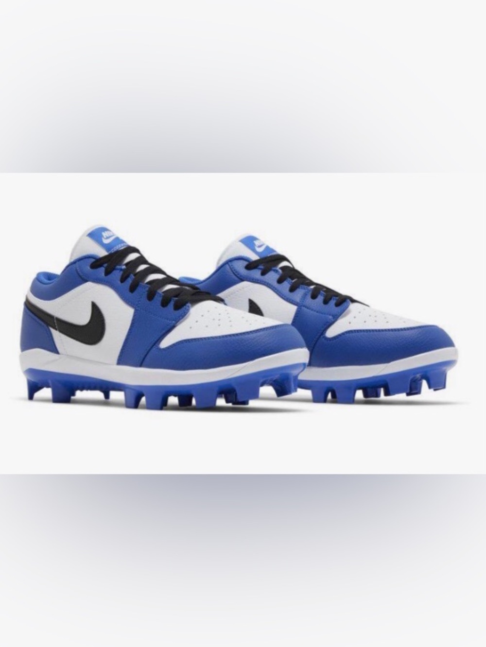 Jordan’s Mens retro 1 mcs low “Game Royal” blue size 11